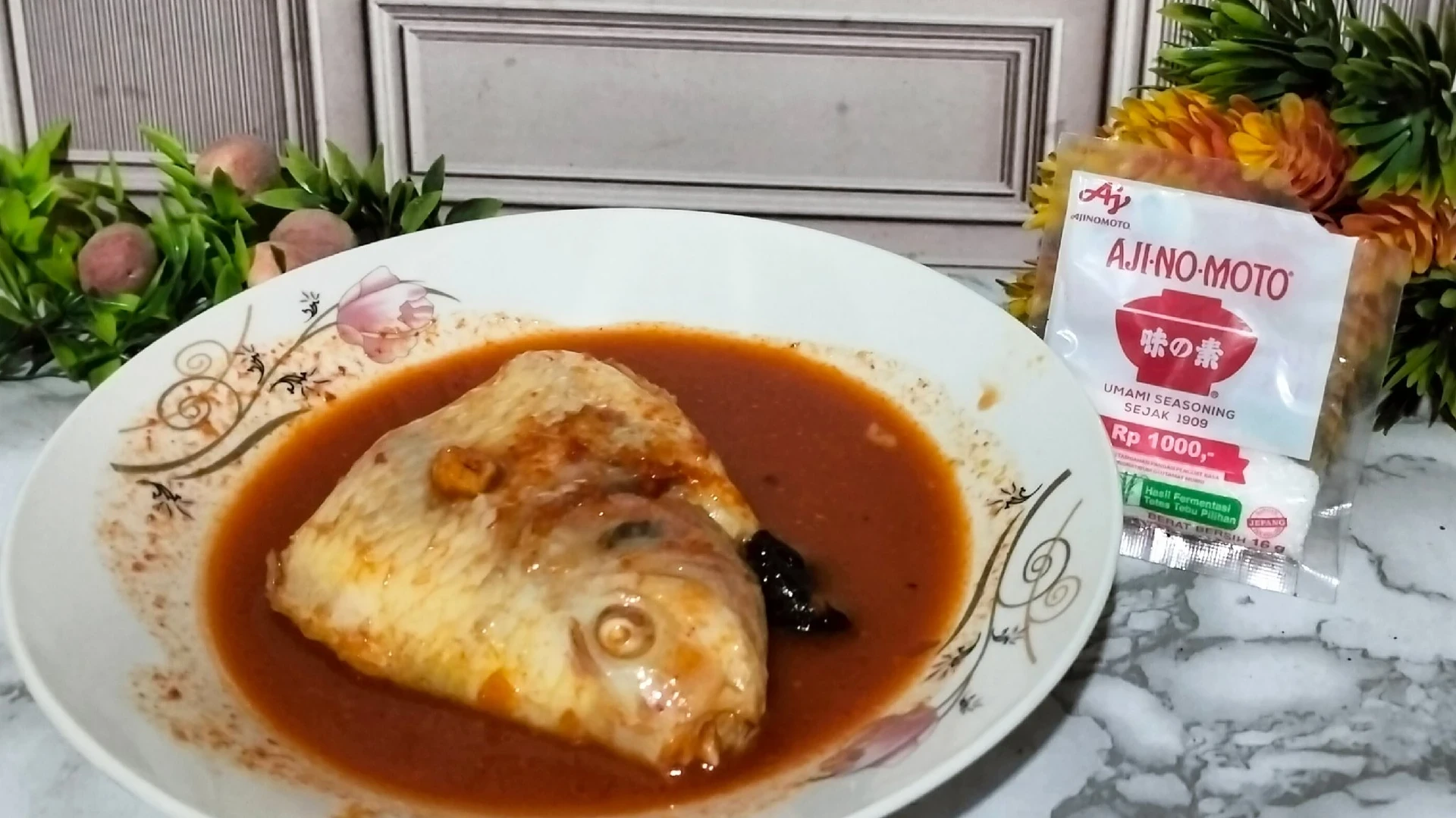 Asam Padeh Kepala Ikan Nila