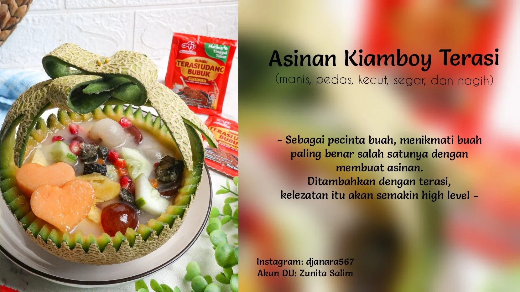 Asinan Kimaboy Terasi
