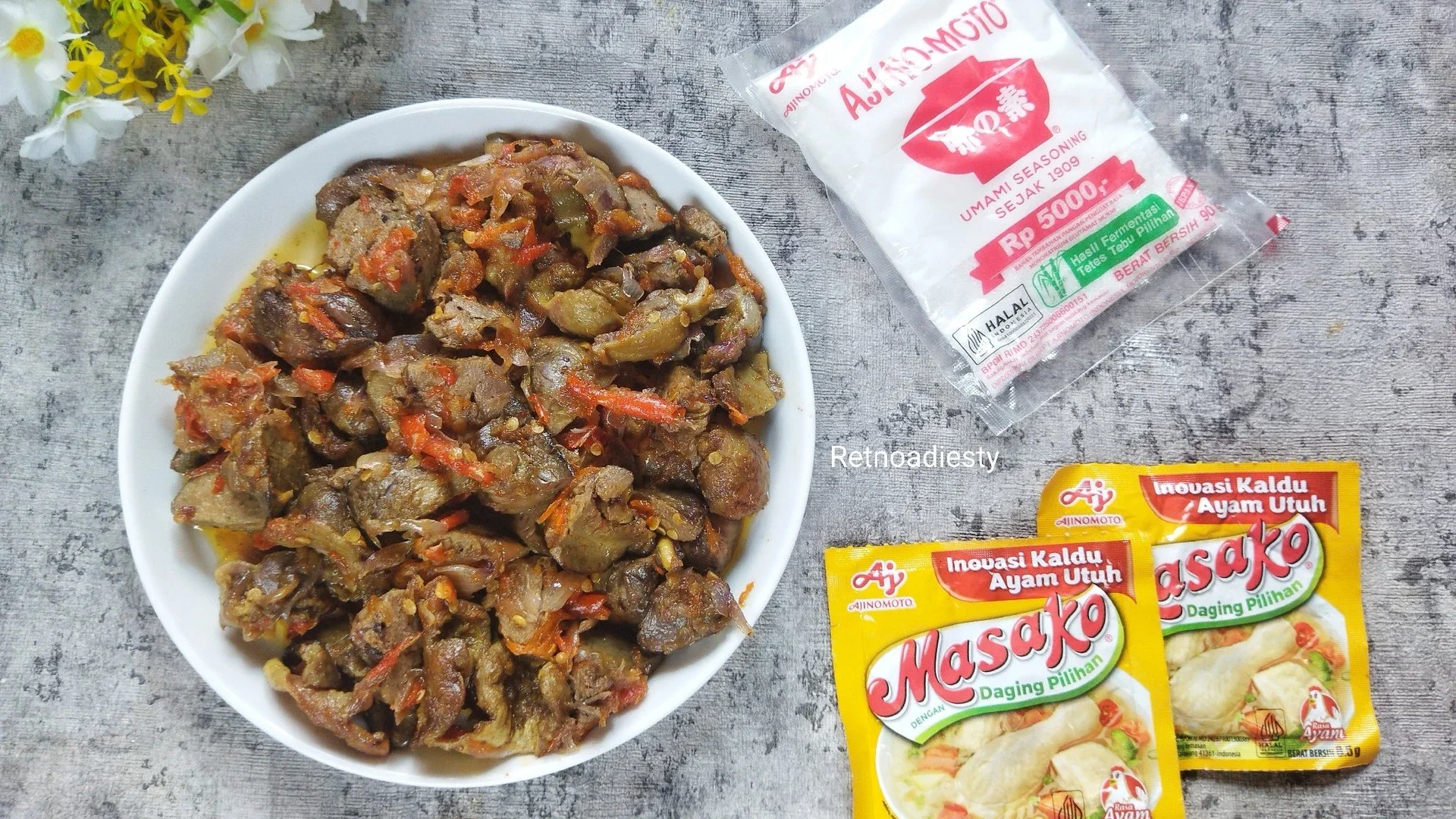 Ati Ampela Sambel Bawang 