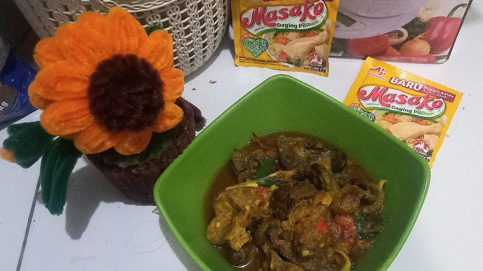 Ati Ampla tumis cabe bawang