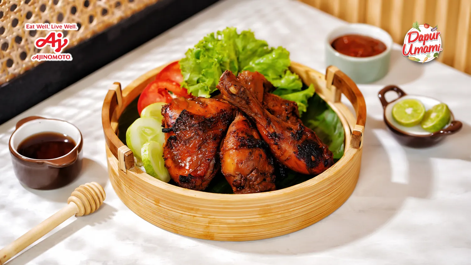 Ayam Bakar Madu ala SAORI® Saus Mentega