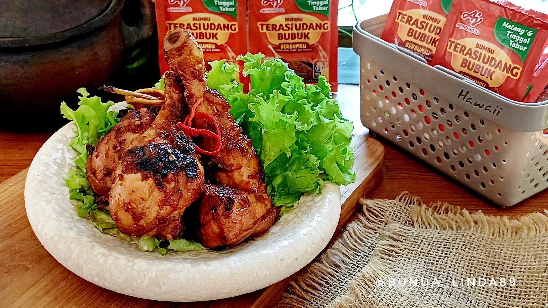 Ayam Bakar Terasi #AjinomotoTerasiUdang #NikmatTanpaDrama