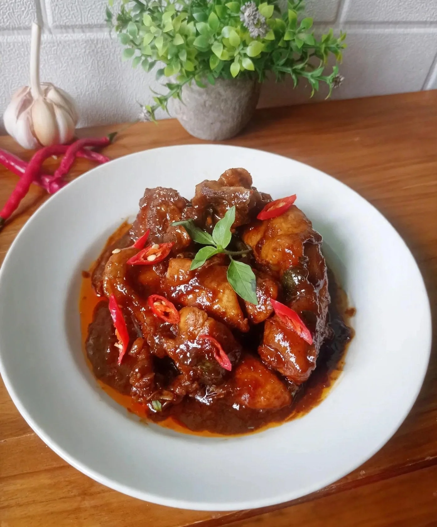 Ayam bumbu Rendang
