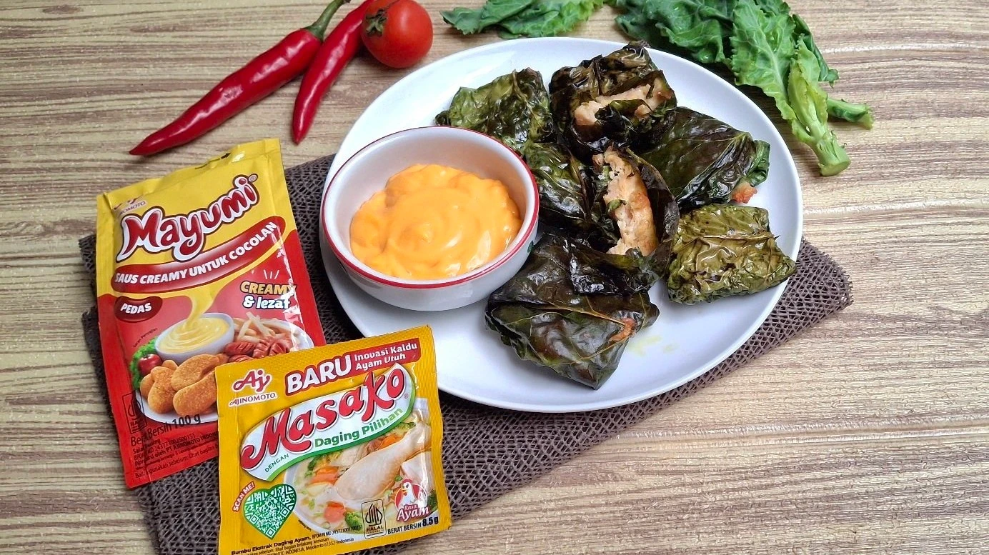 Ayam Bungkus Kailan Goreng #CocolPakaiMayumi 