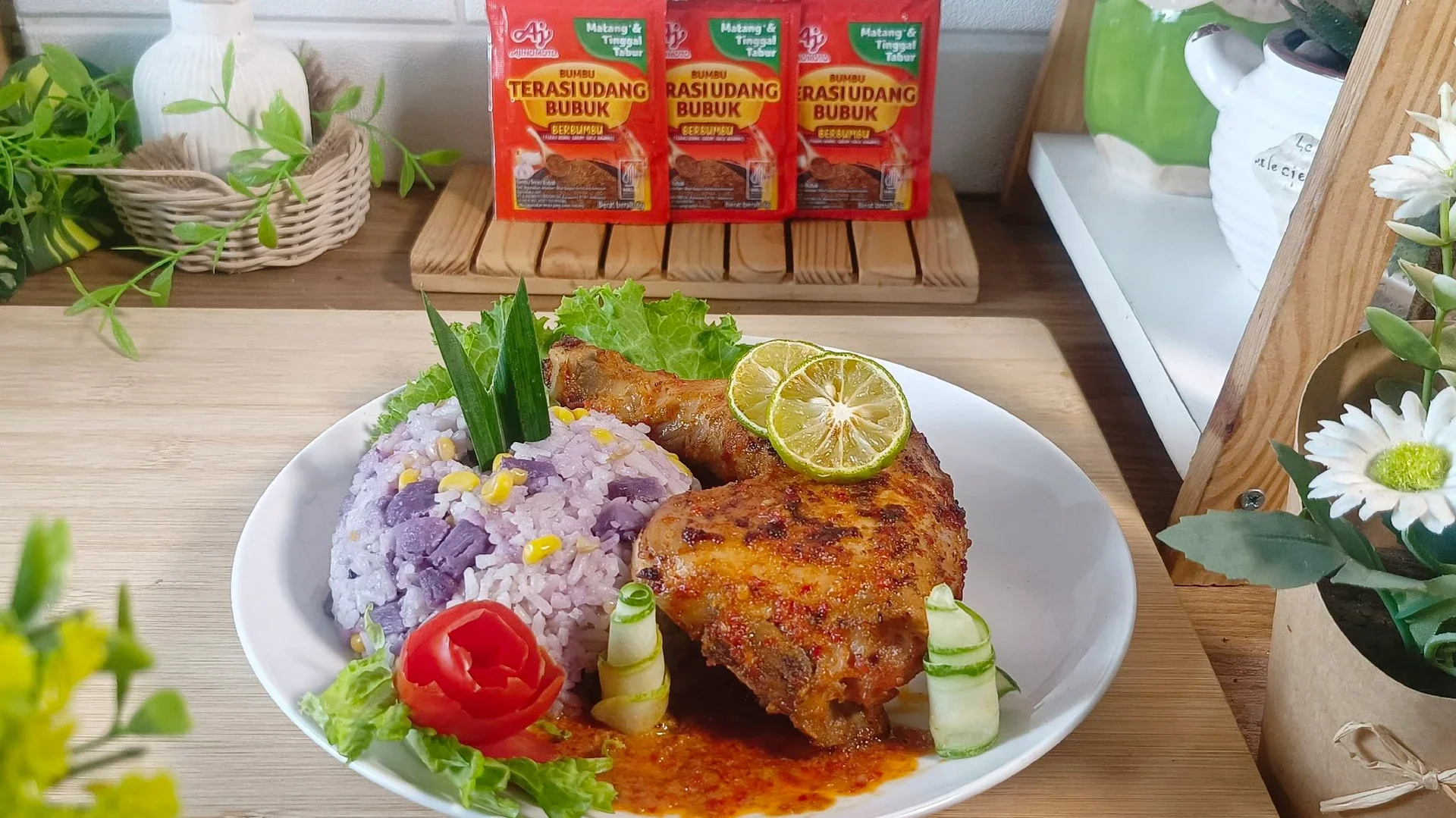 Ayam Cincana & Nasi Subut #NikmatTanpaDrama #AjinomotoTerasiUdang