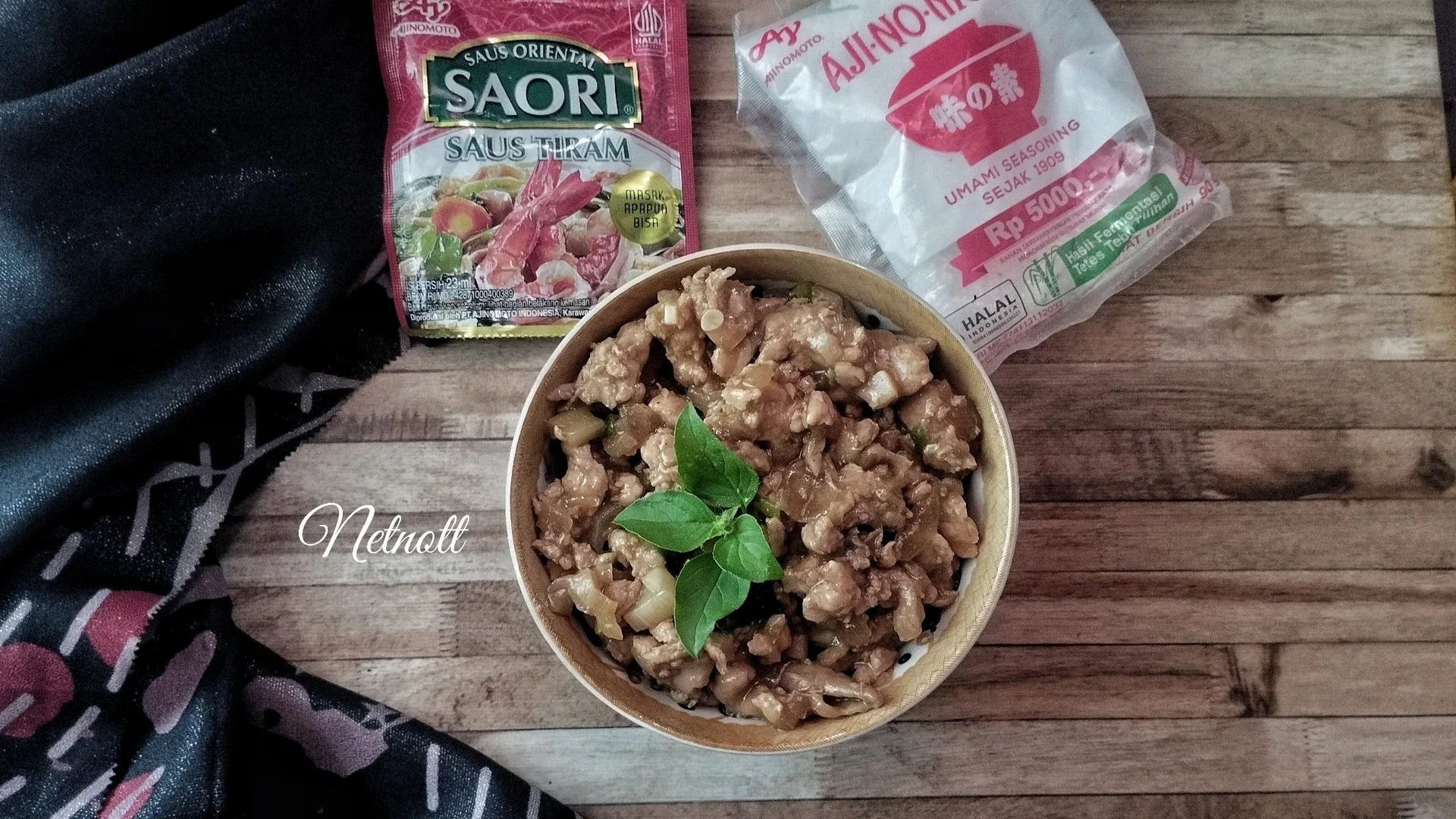 Ayam Cincang Kecap Ajinomoto