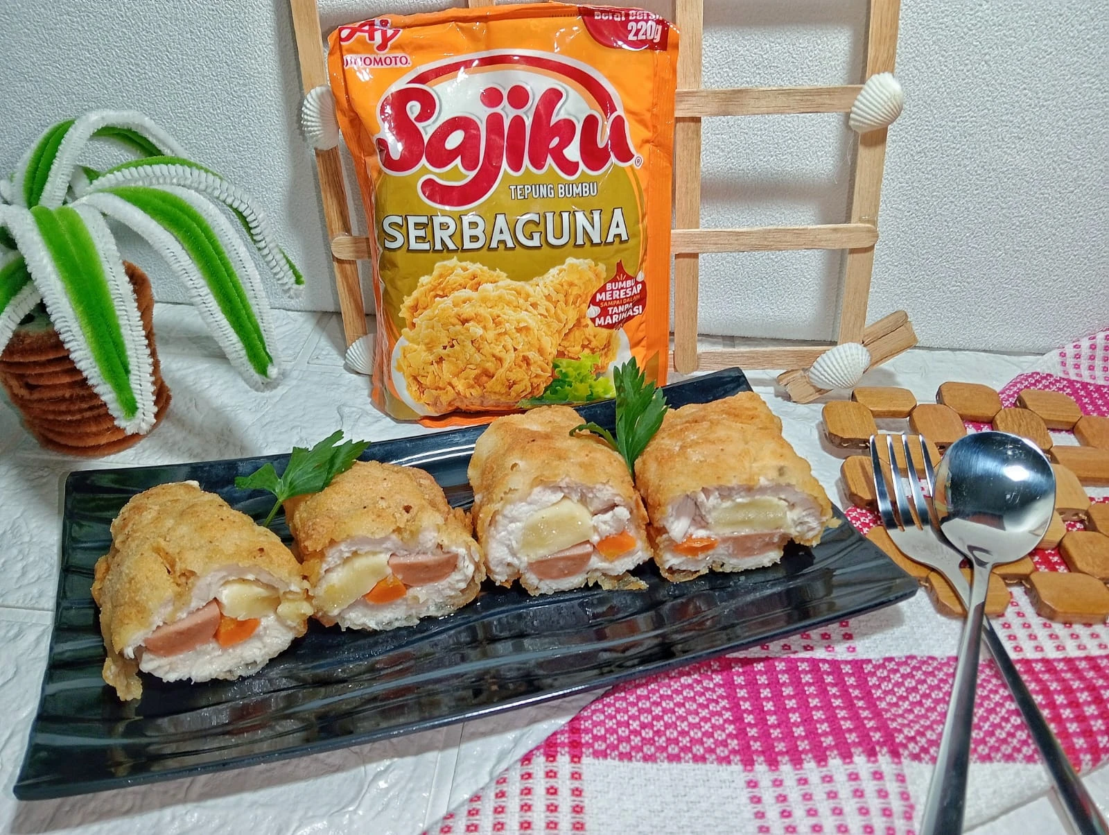 Ayam Cordon Bleu ala Sajiku