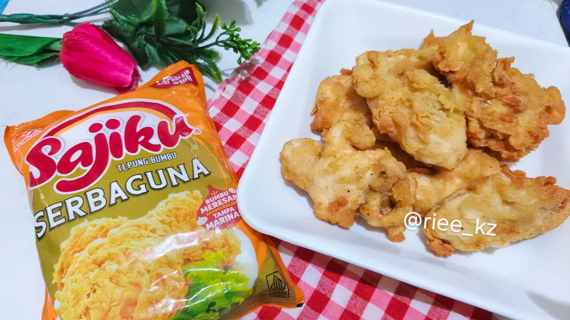 ayam crispy ala Sajiku 