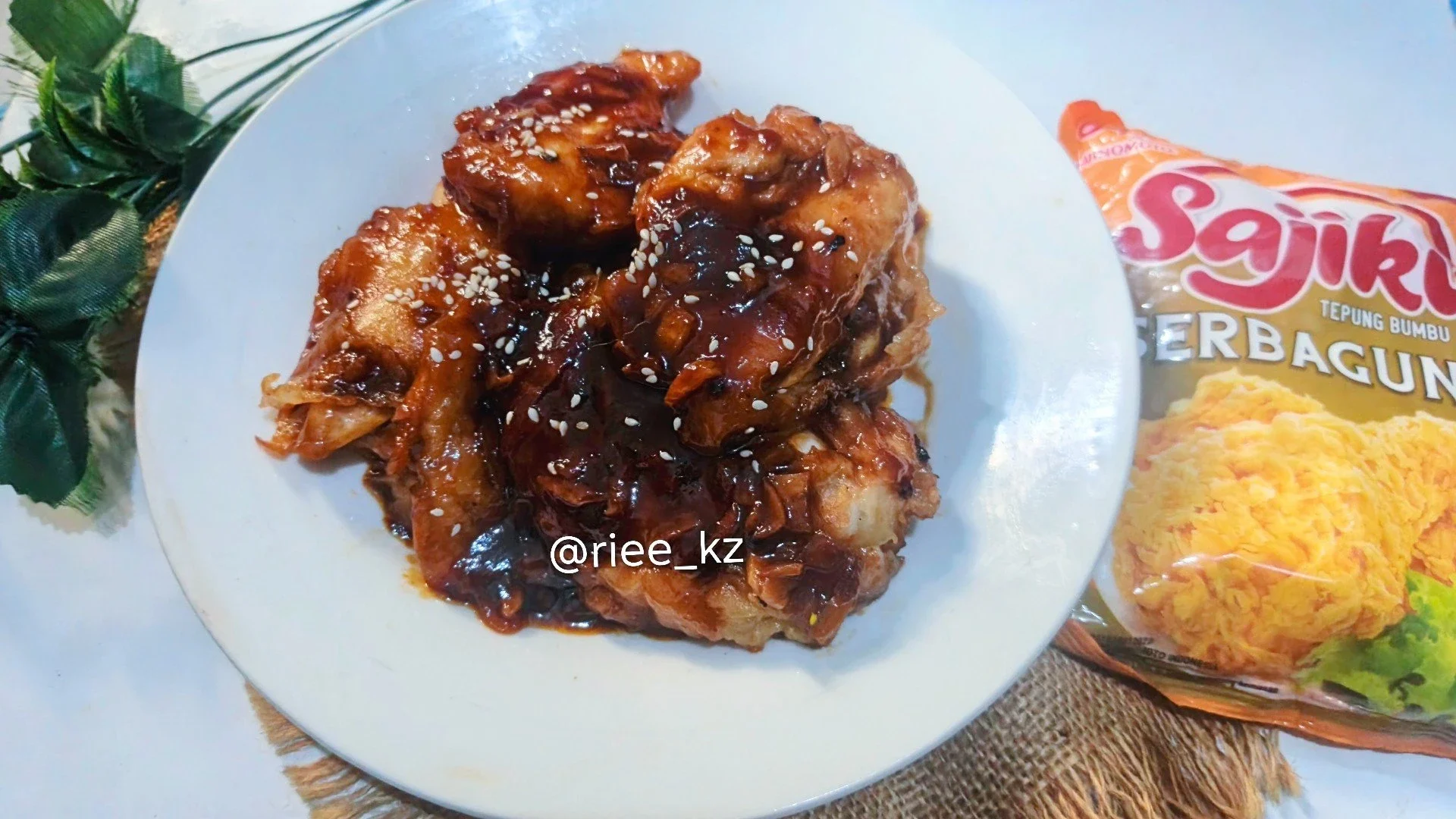 Ayam Crispy Saus Lada Hitam #SajikuLezatMeresapSampaiDalam