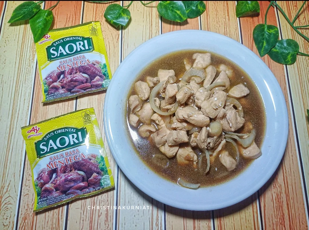Ayam Fillet Saus Mentega Kuah