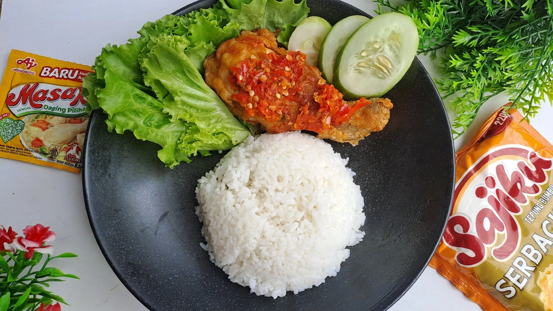 Ayam Geprek Sambal Bawang