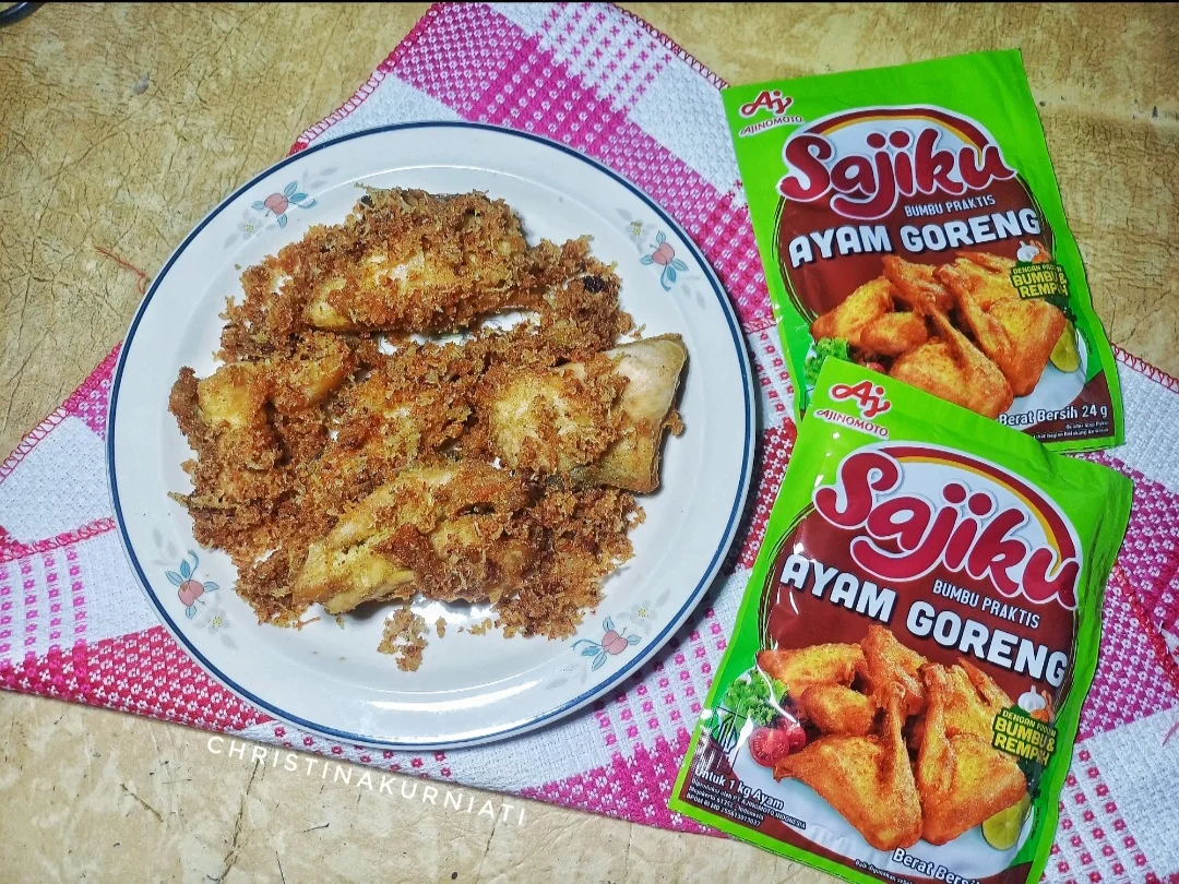 Ayam Goreng Bumbu Kelapa ala Sajiku