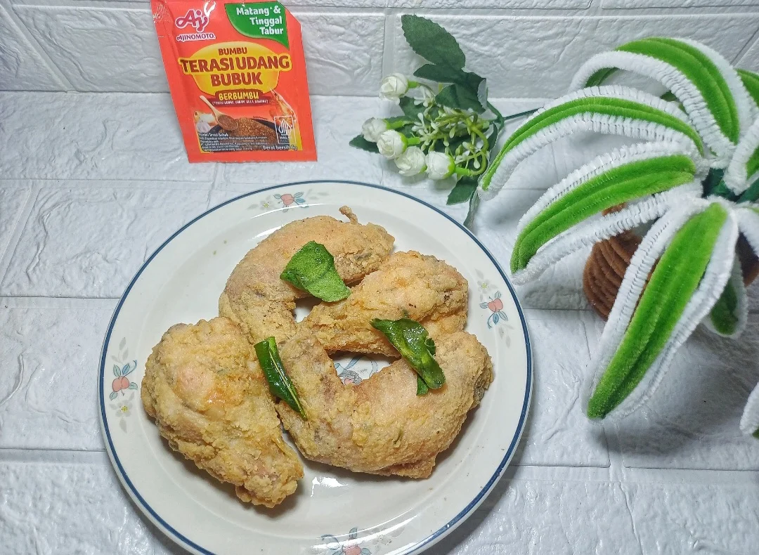 Ayam Goreng Daun Jeruk Ajinomoto Terasi Udang