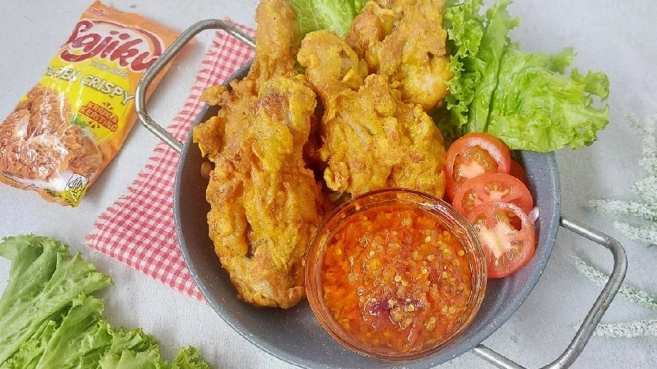 Ayam goreng kipas #SajikuLezatMeresapSampaiDalam