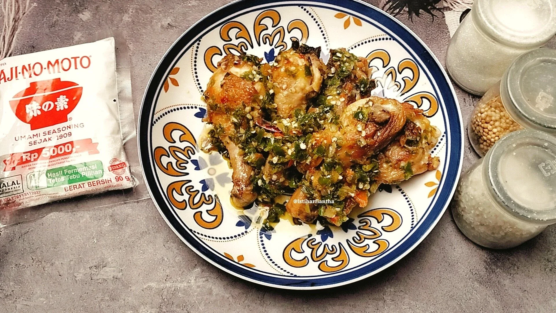 Ayam Goreng Lado Ijo ala AJI-NO-MOTO©
