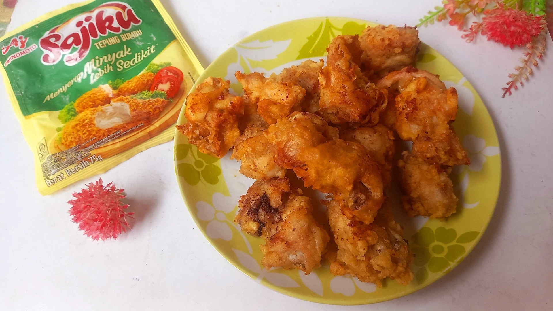  Ayam Goreng Sajiku Menyerap Minyak Lebih Sedikit