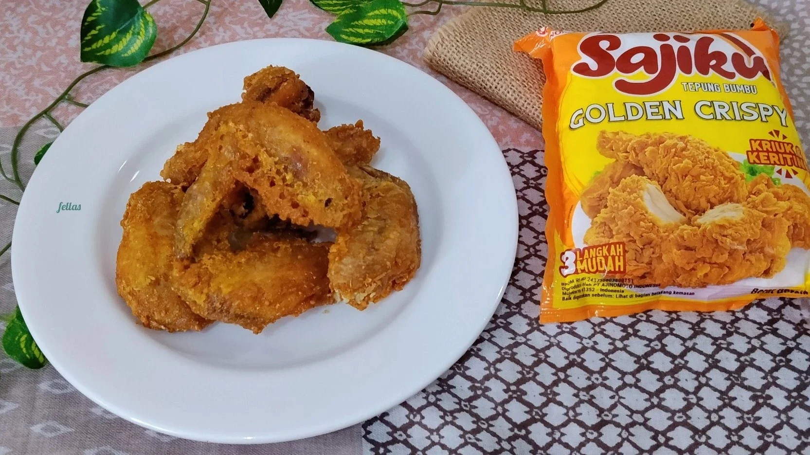 Ayam Goreng Sayap Sajiku