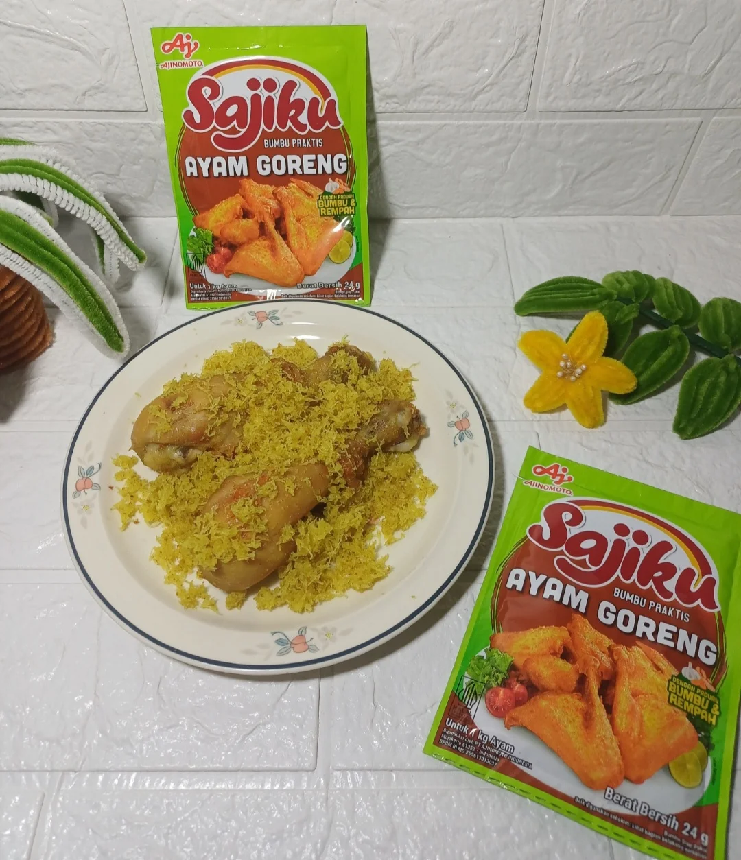 Ayam Goreng Serundeng Kelapa Sajiku