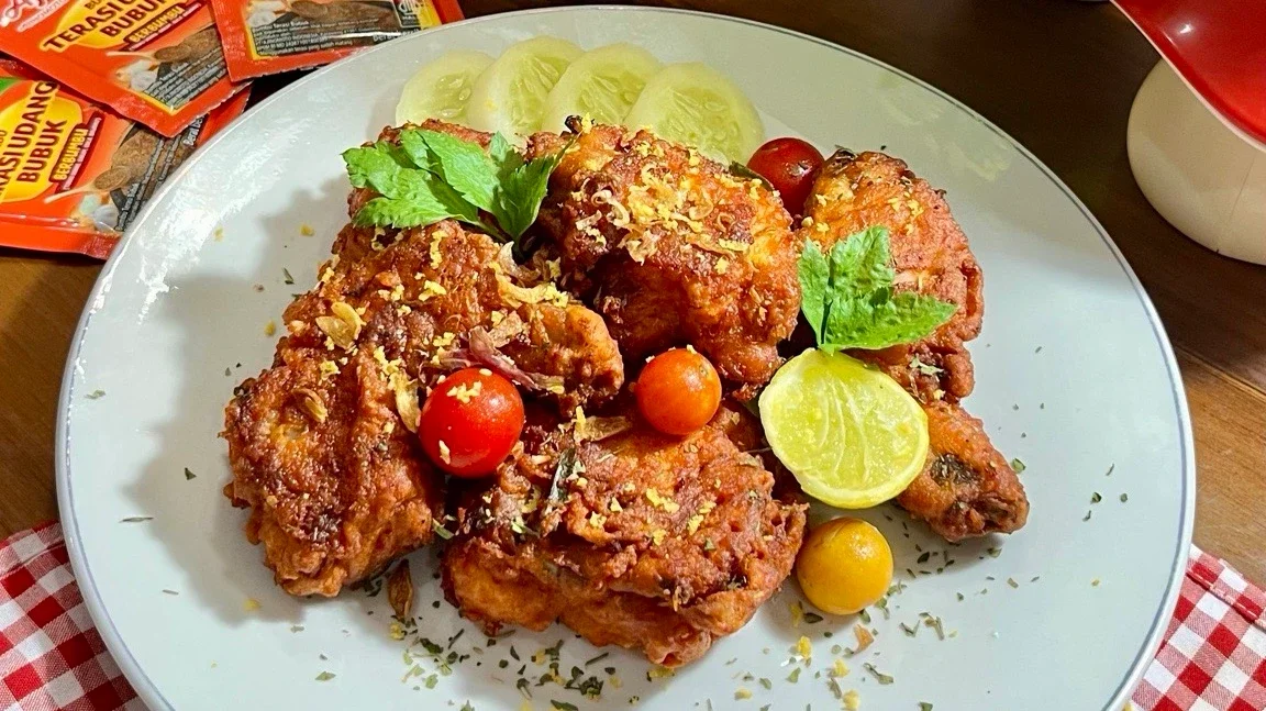 Ayam Goreng Terasi Daun Jeruk