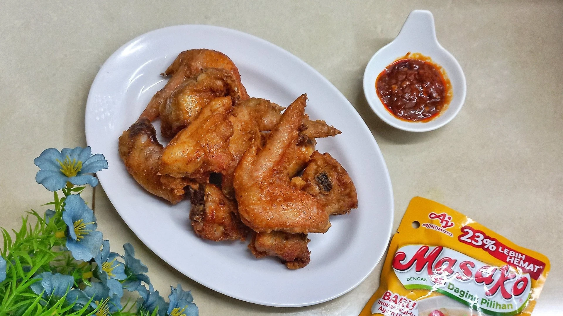 ayam goreng terasi masako