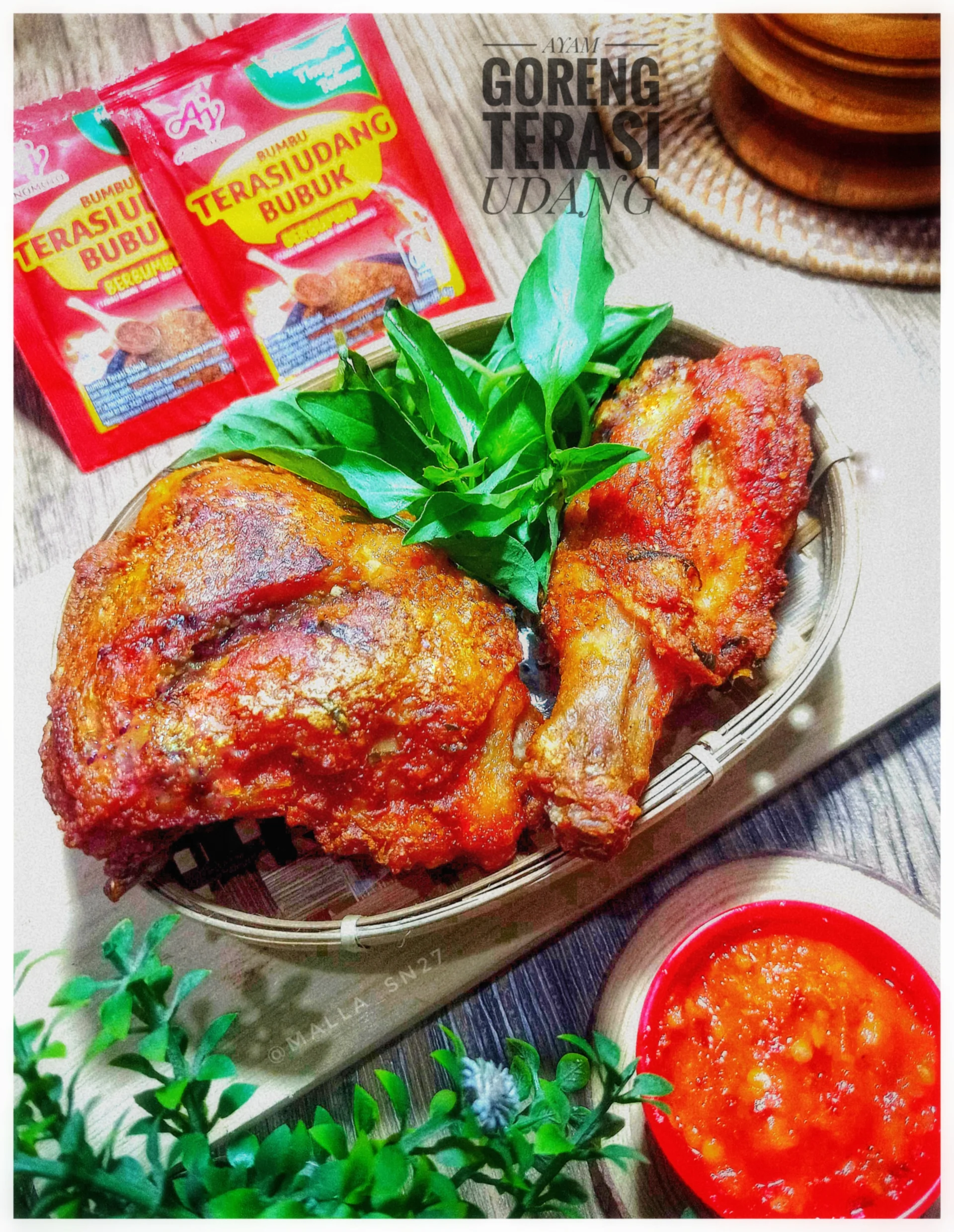 AYAM GORENG TERASI UDANG ALA® AJINOMOTO