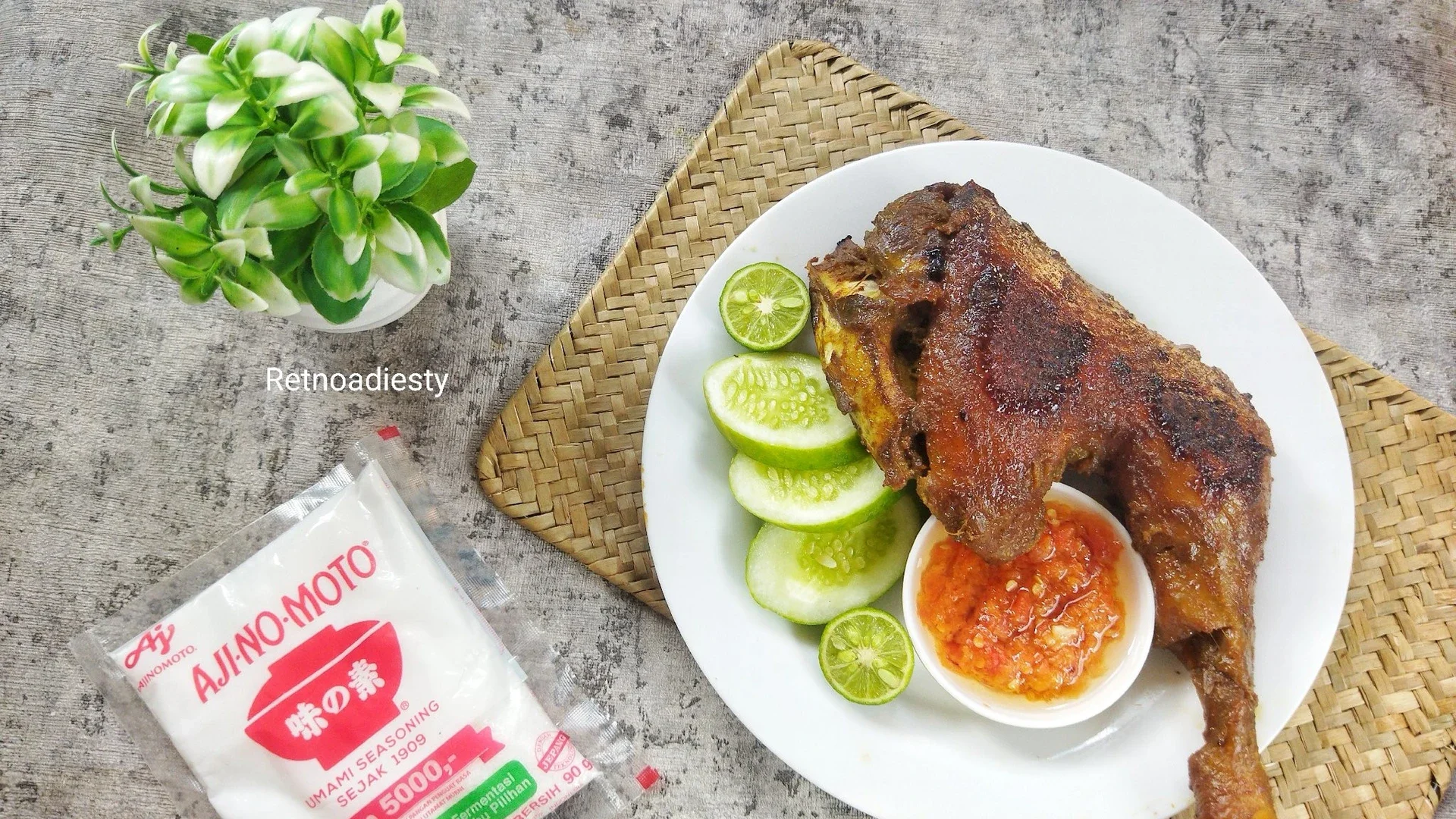 Ayam kampung bakar