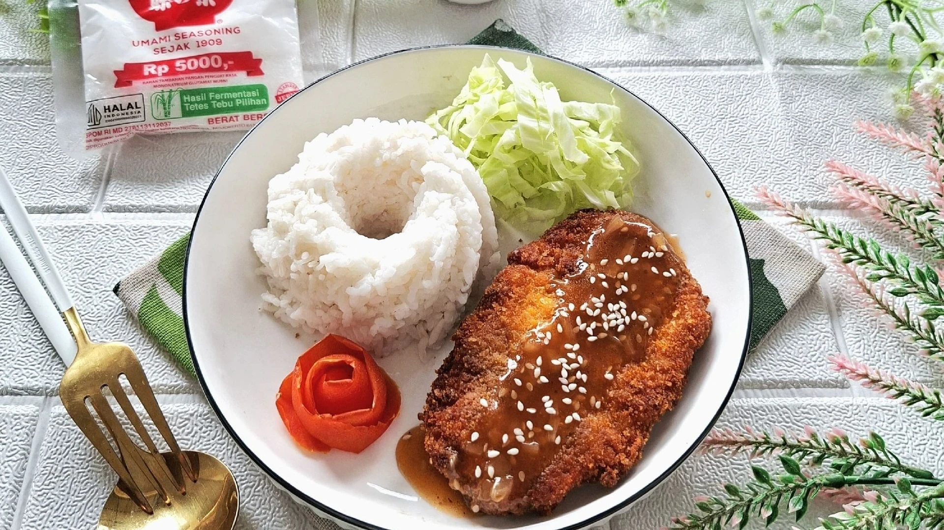 Ayam Katsu Korea ala Ajinomoto