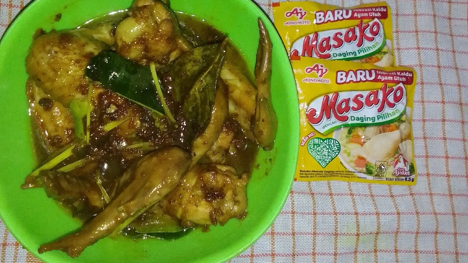 ayam kecap ala masako 