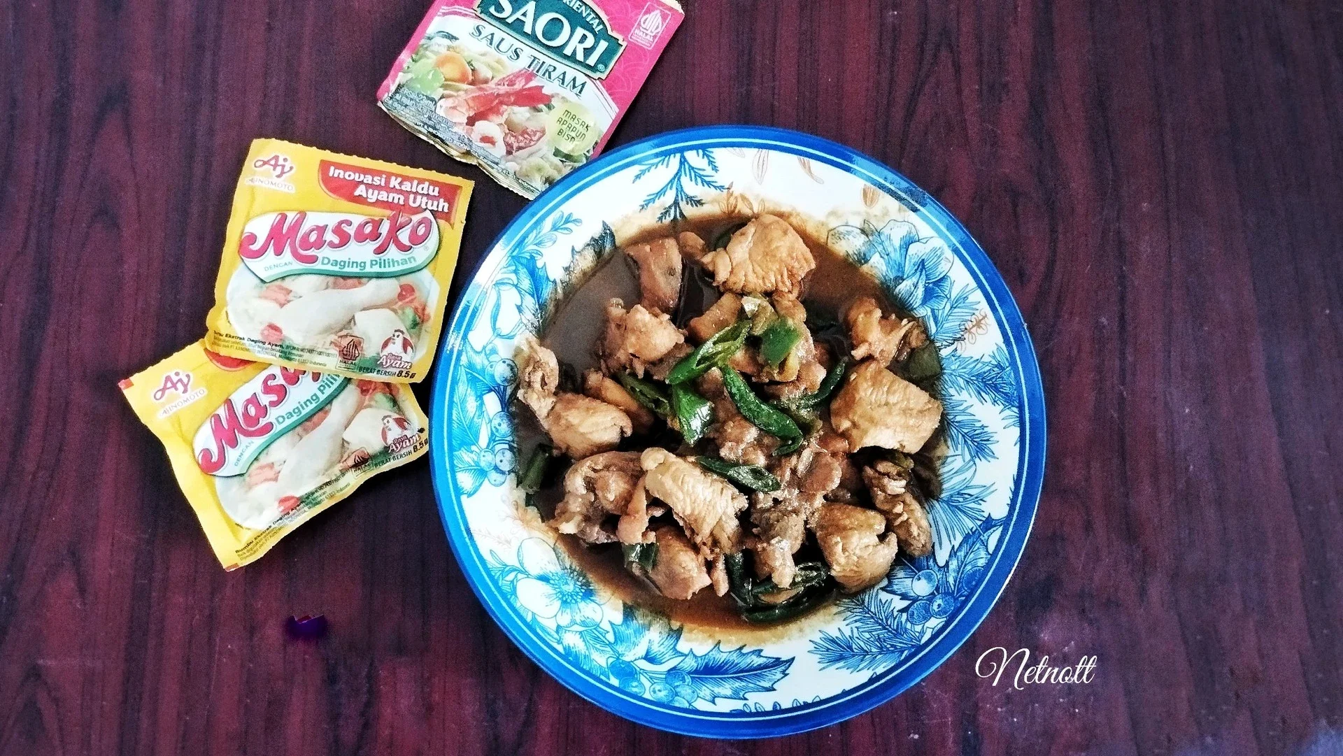 Ayam kecap Cabe hijau ala Saori #MasakanPenuhCinta