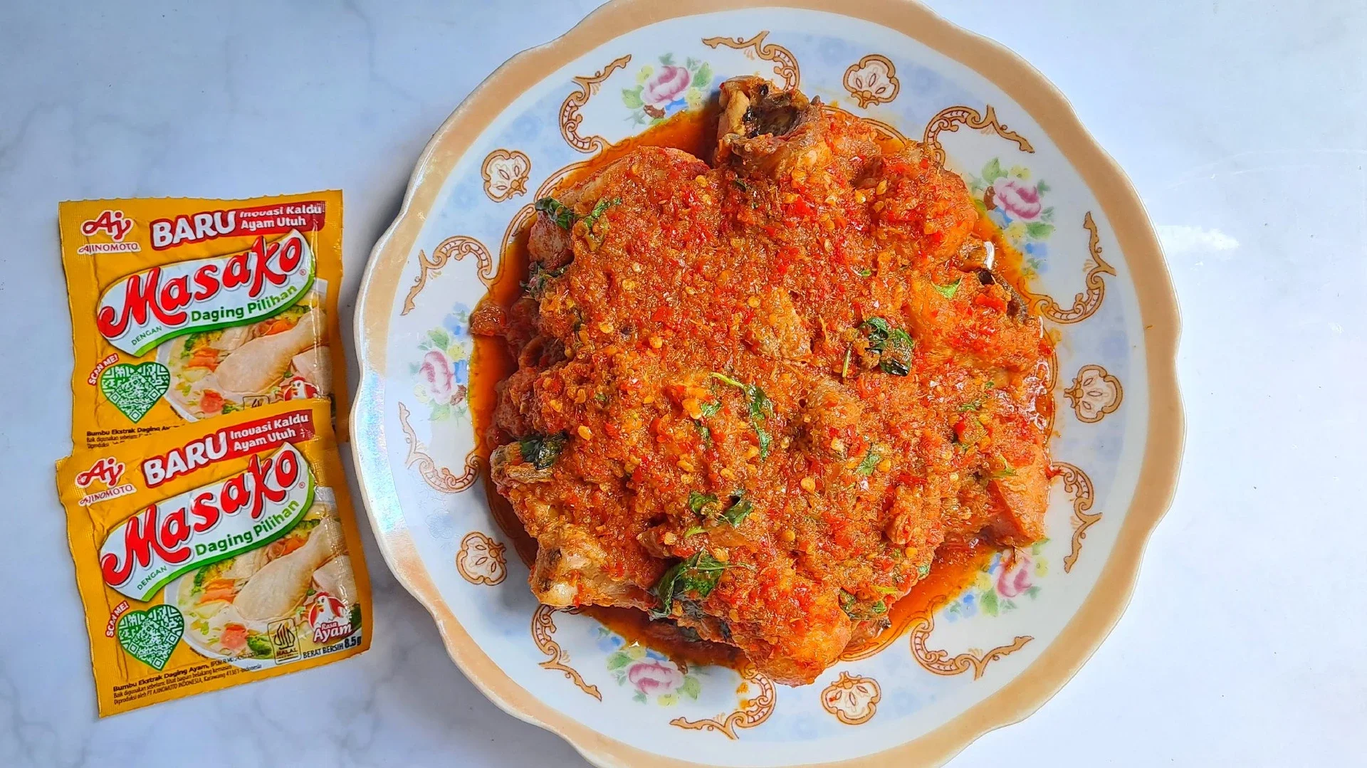 Ayam Kemangi Rica-Rica ala Masako® #SpesialIdulAdha
