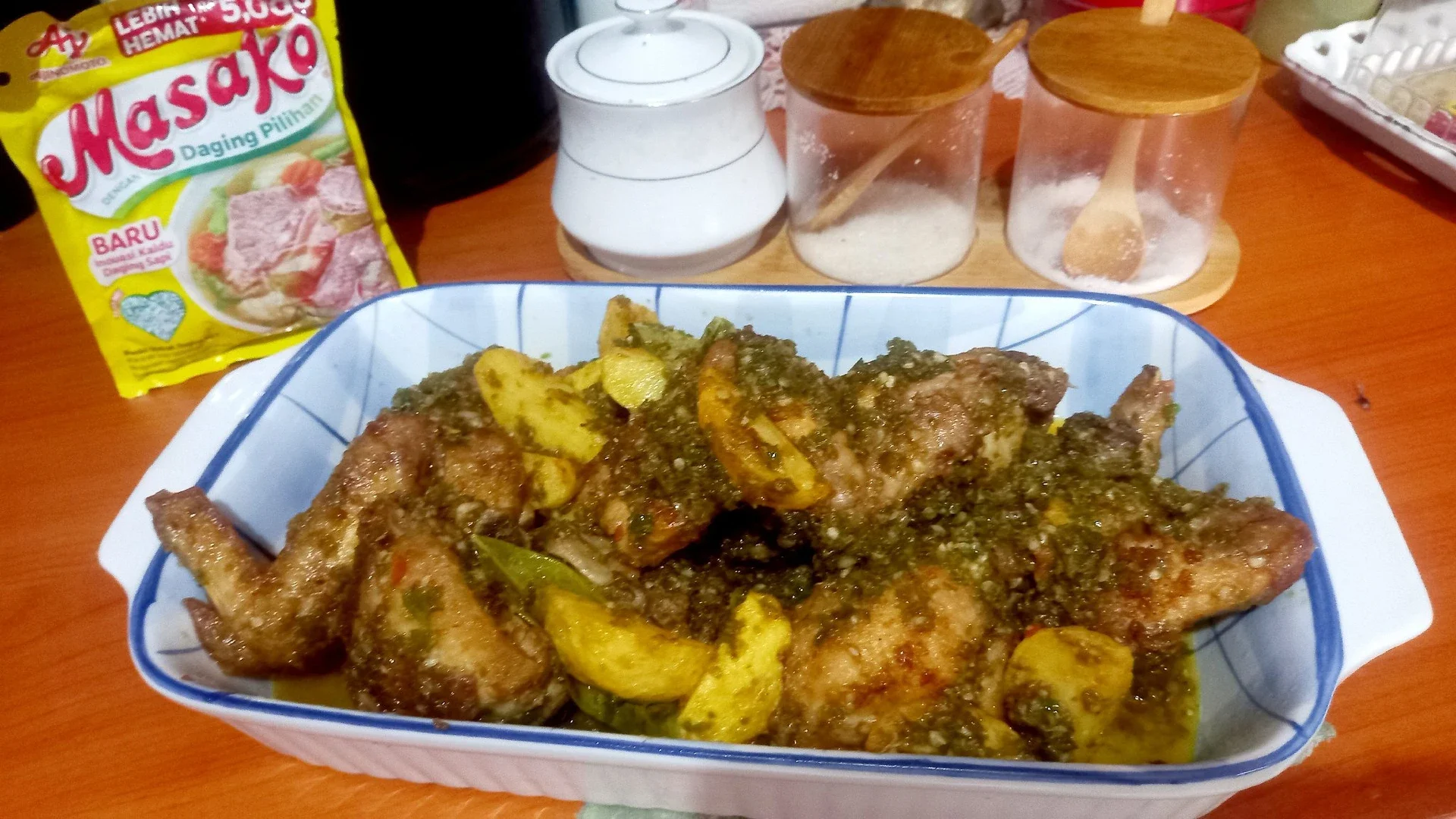 Ayam kentang cabe ijo