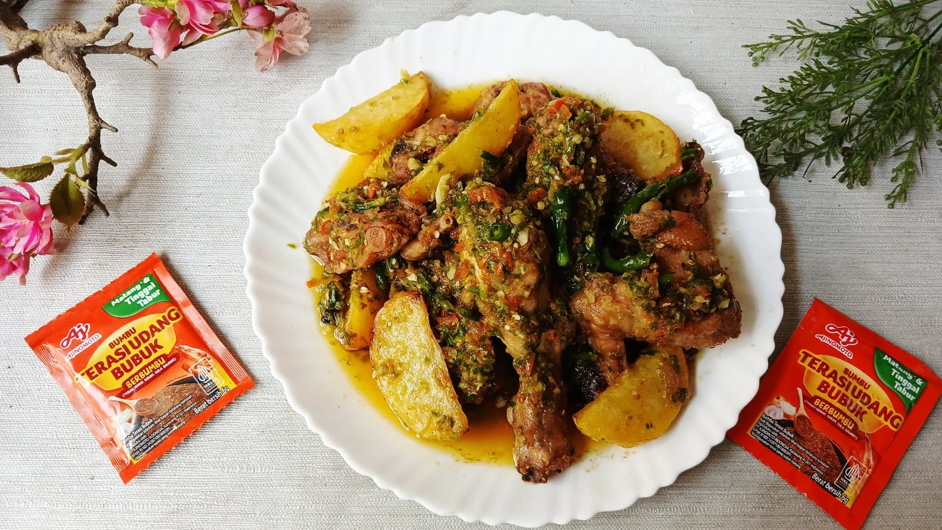 Ayam Kentang Chili Padi