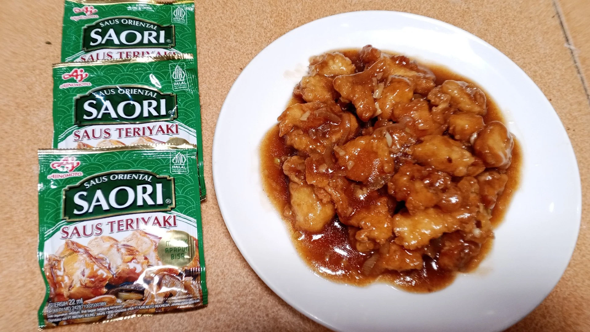 Ayam Krispy Saus Teriyaki 