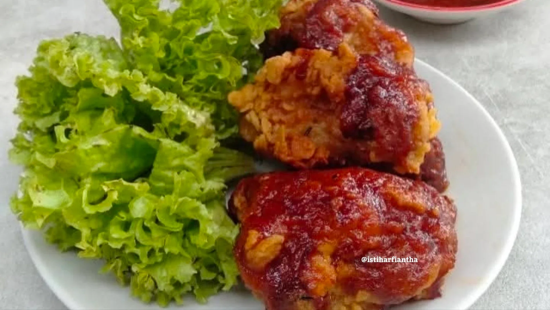 Ayam Krispy Saus Tiram Pedas