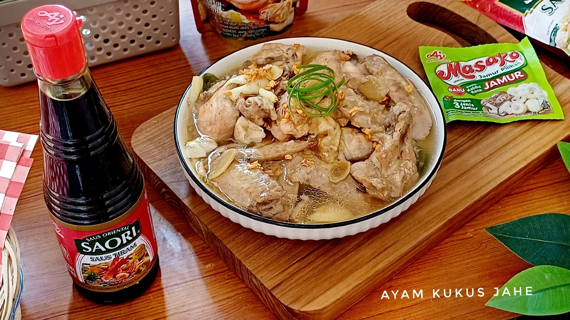 Ayam Kukus Jahe #KreasiMenuAyam