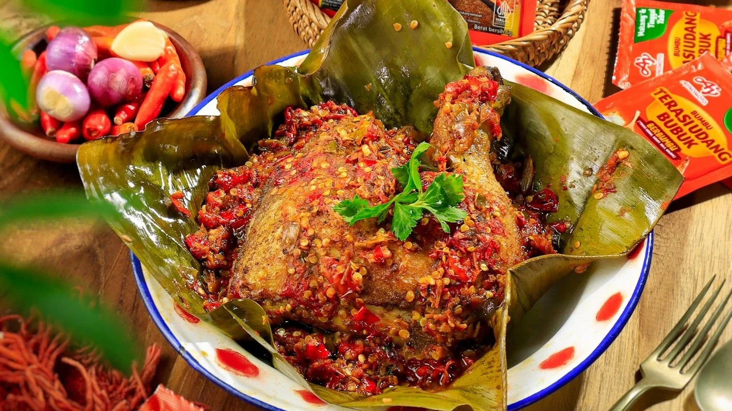 Ayam Kukus Sambal Terasi