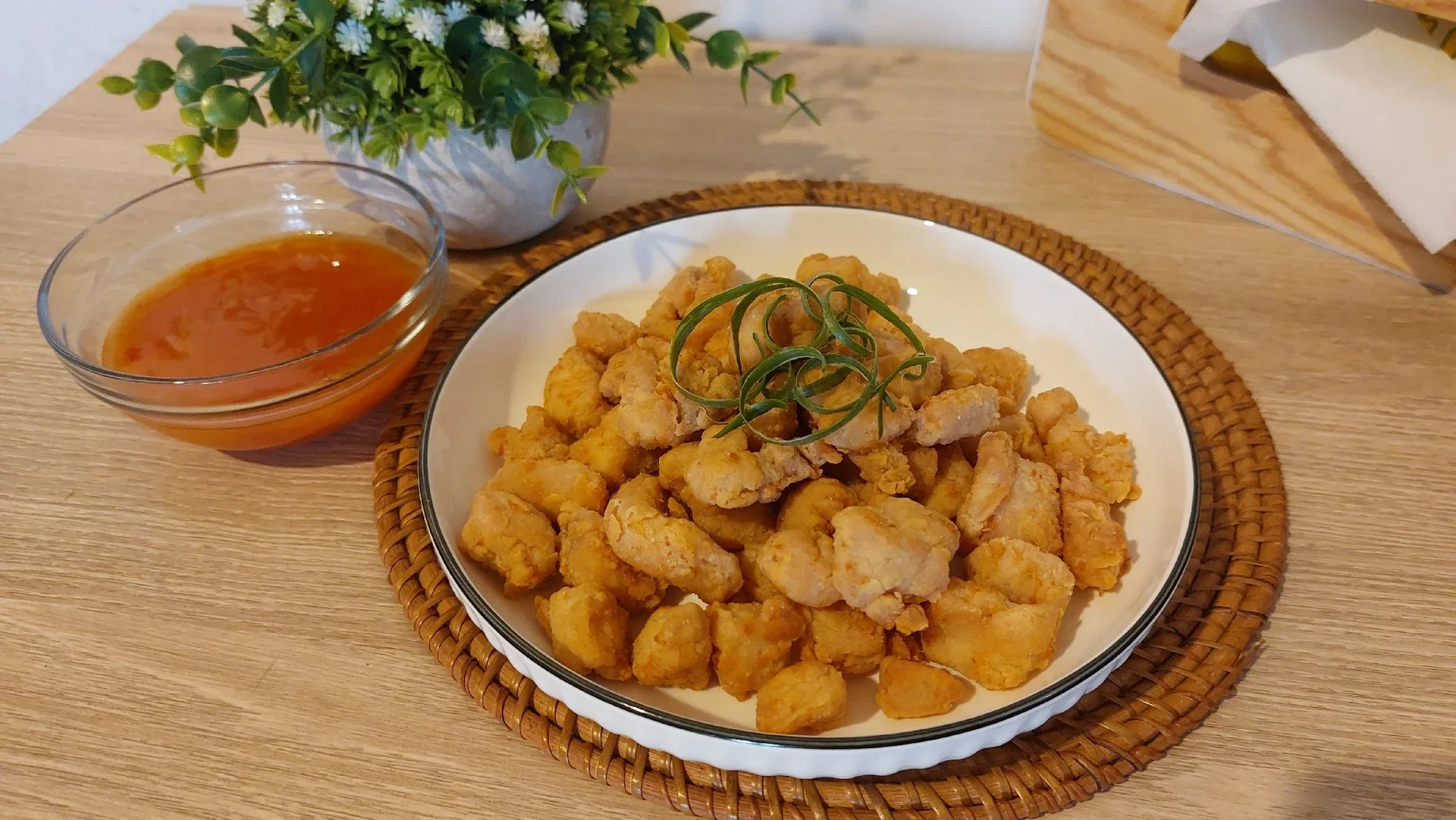 ayam kuluyuk saus asam manis