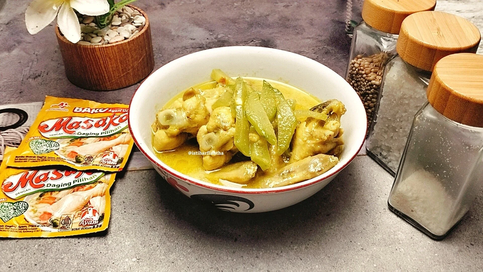 Ayam Labu Siam Gulai Kuning ala MASAKO®