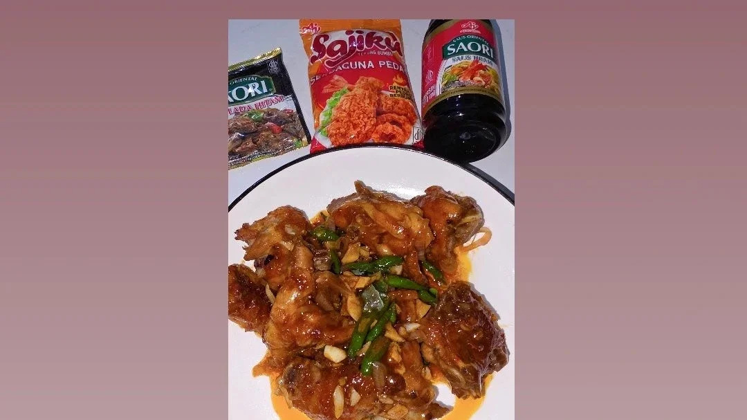 Ayam Lada Hitam Saos Tiram Saori