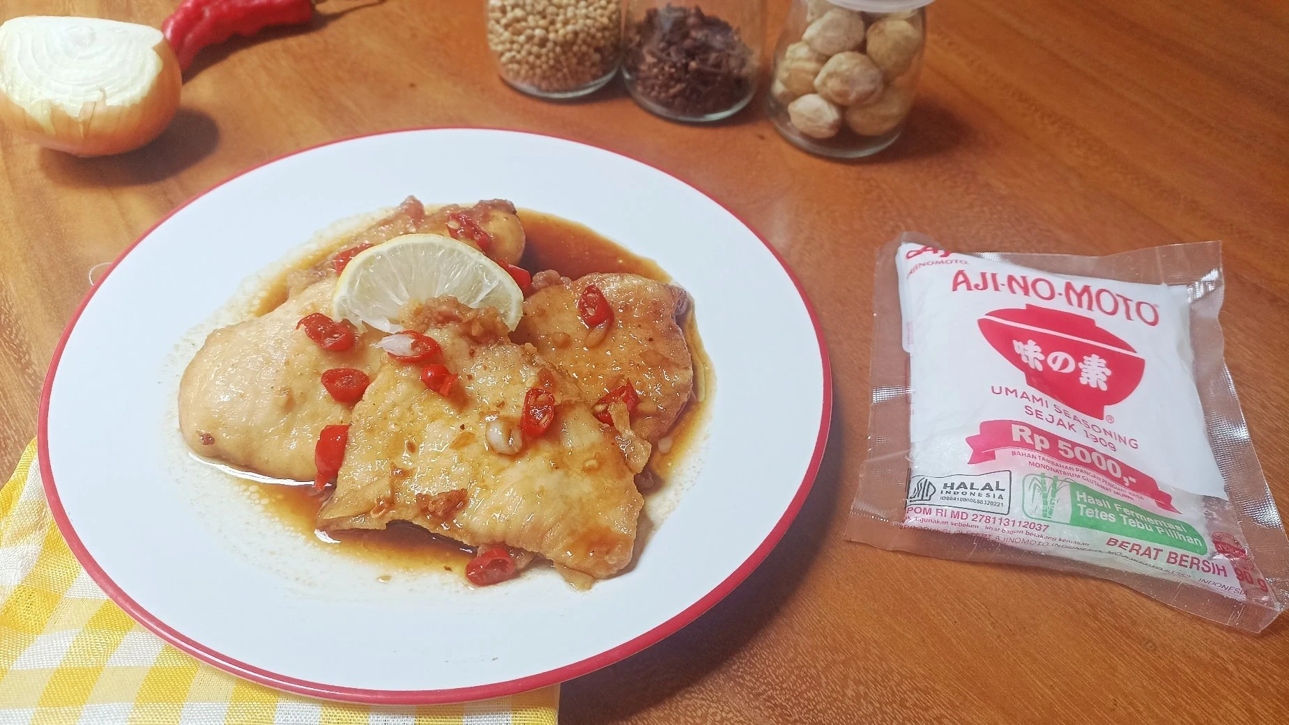 Ayam Manis Lemon