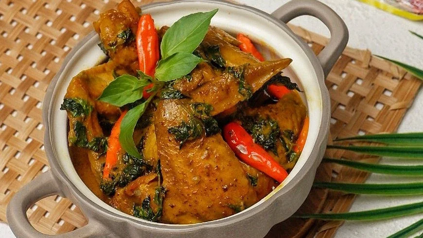 Ayam Masak Santan Kemangi