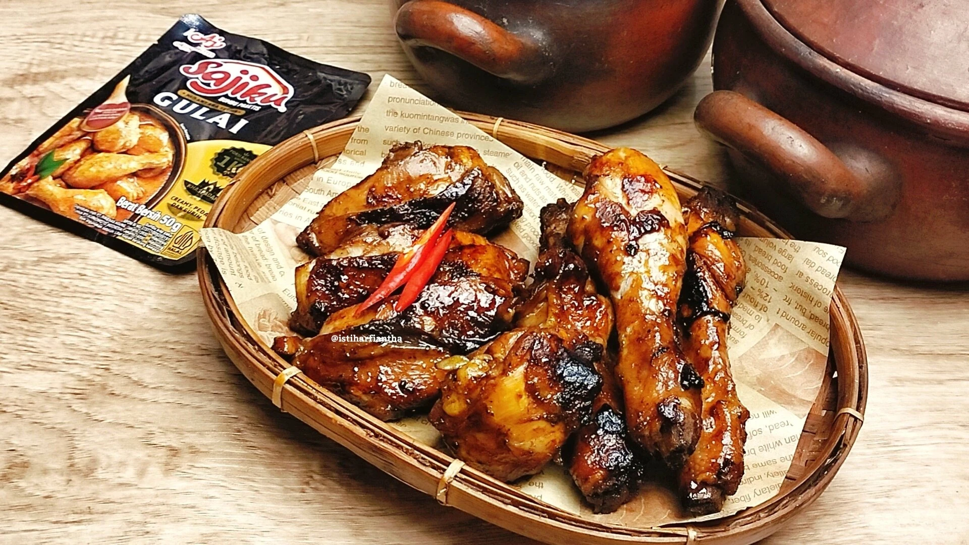 Ayam Panggang Bumbu Gulai ala SAJIKU® #DapurUmami #SAJIANRamadanKu