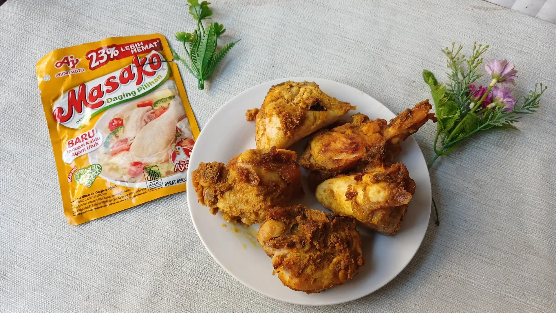Ayam Panggang Bumbu Kuning