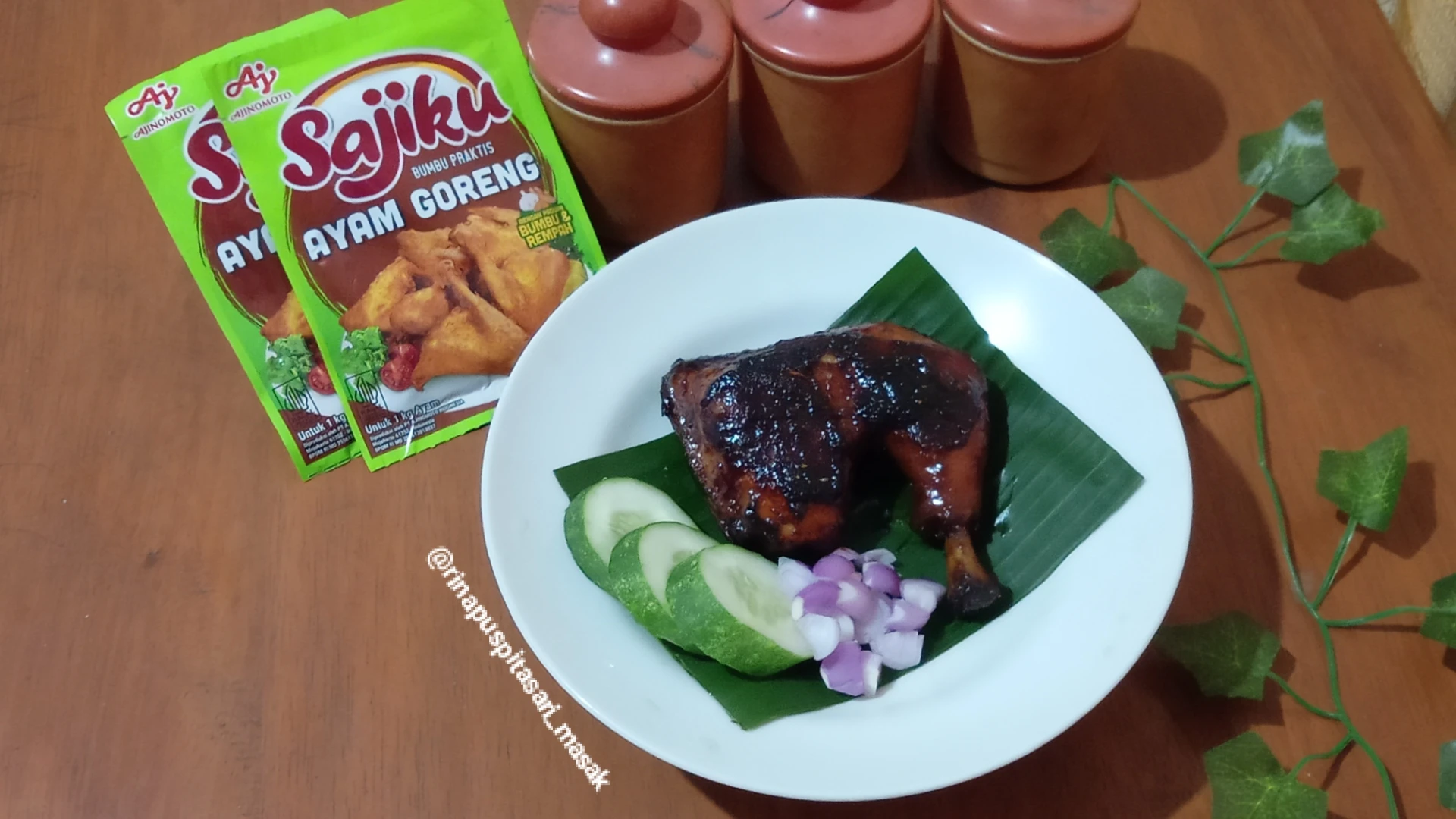 Ayam Panggang Kecap Sederhana