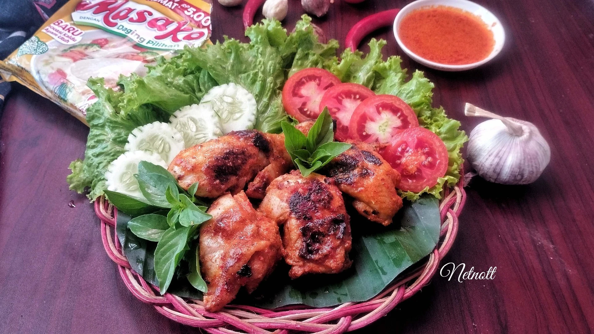 Ayam Panggang Merah Masako