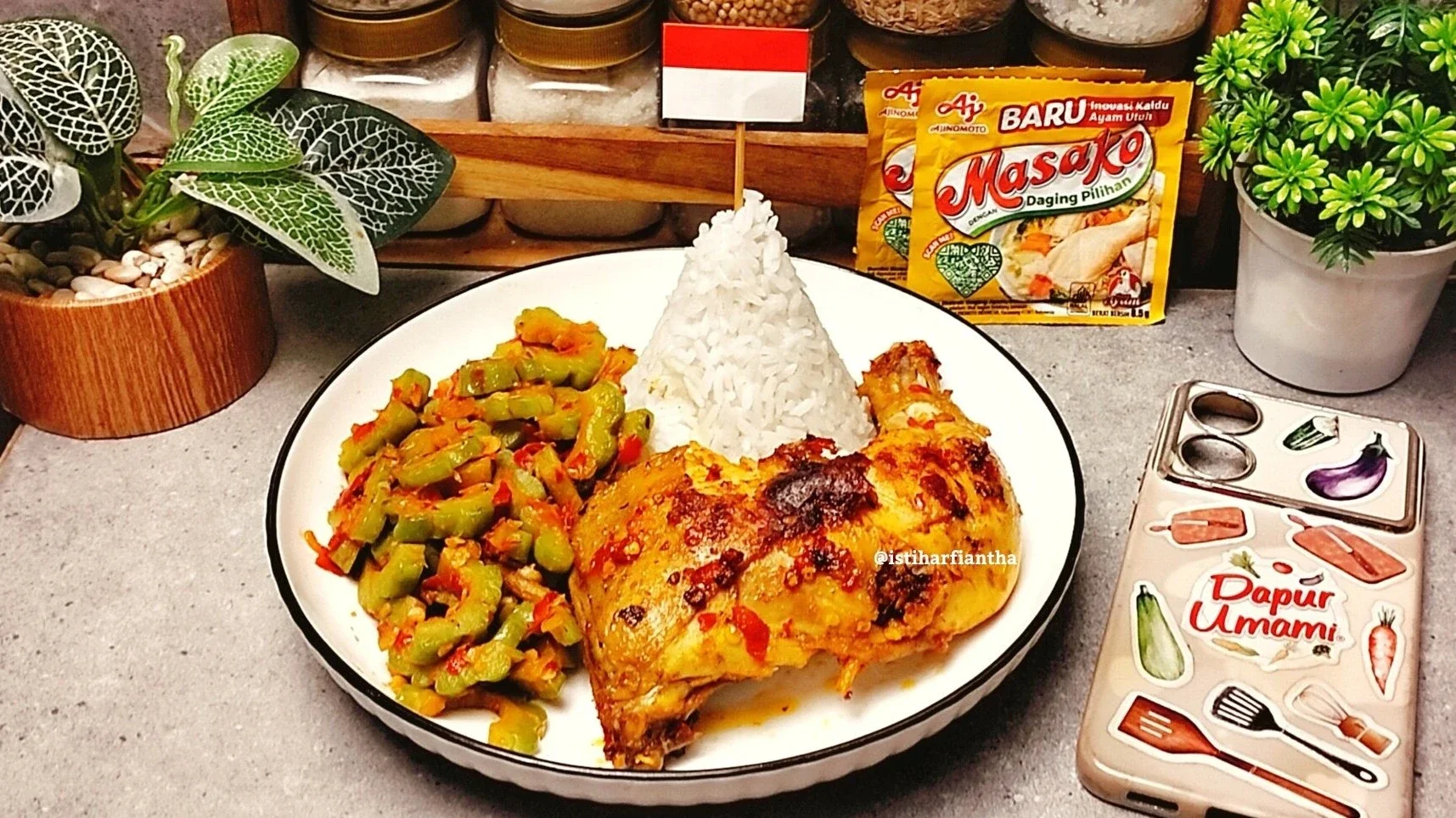 Ayam Panggang Pedas Merdeka ala MASAKO® #PestaRasaMerdeka