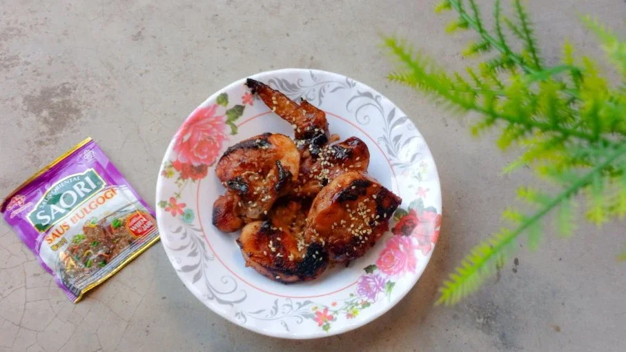 Ayam Panggang Saus Bulgogi ala Saori
