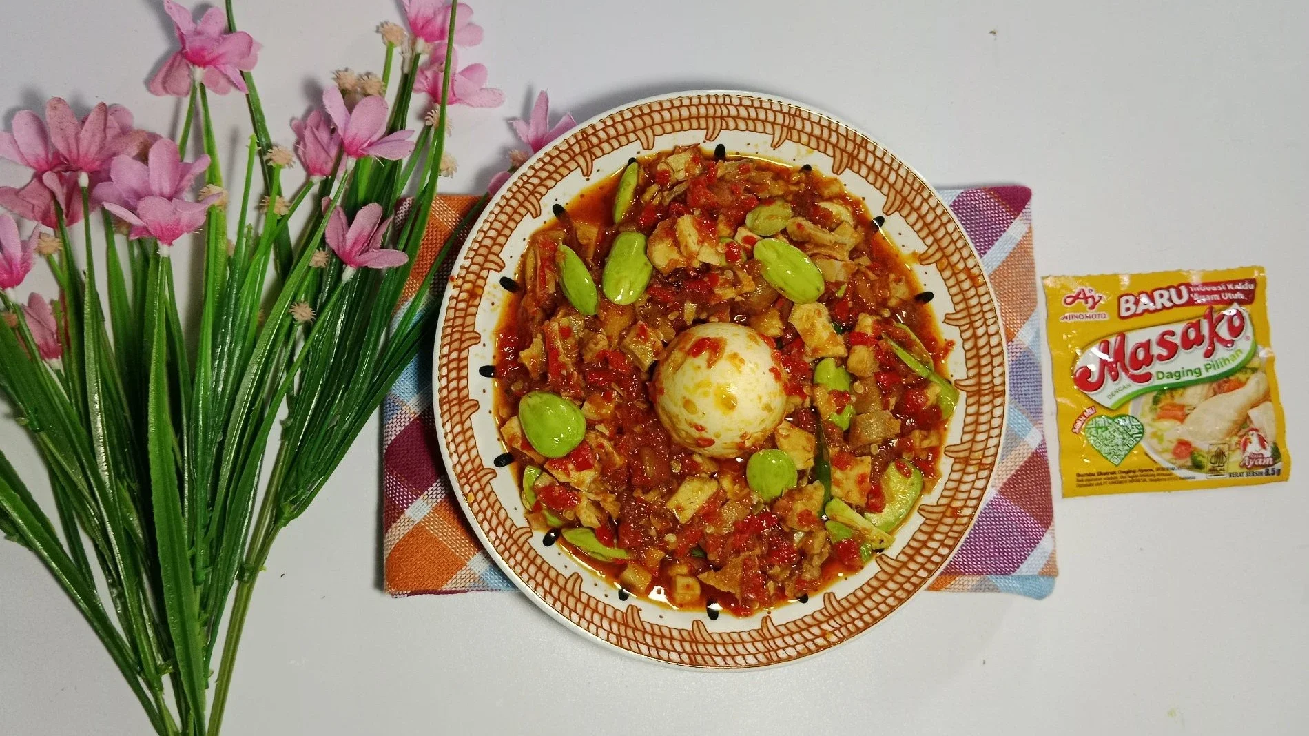 Ayam Pete Tumis Pedas