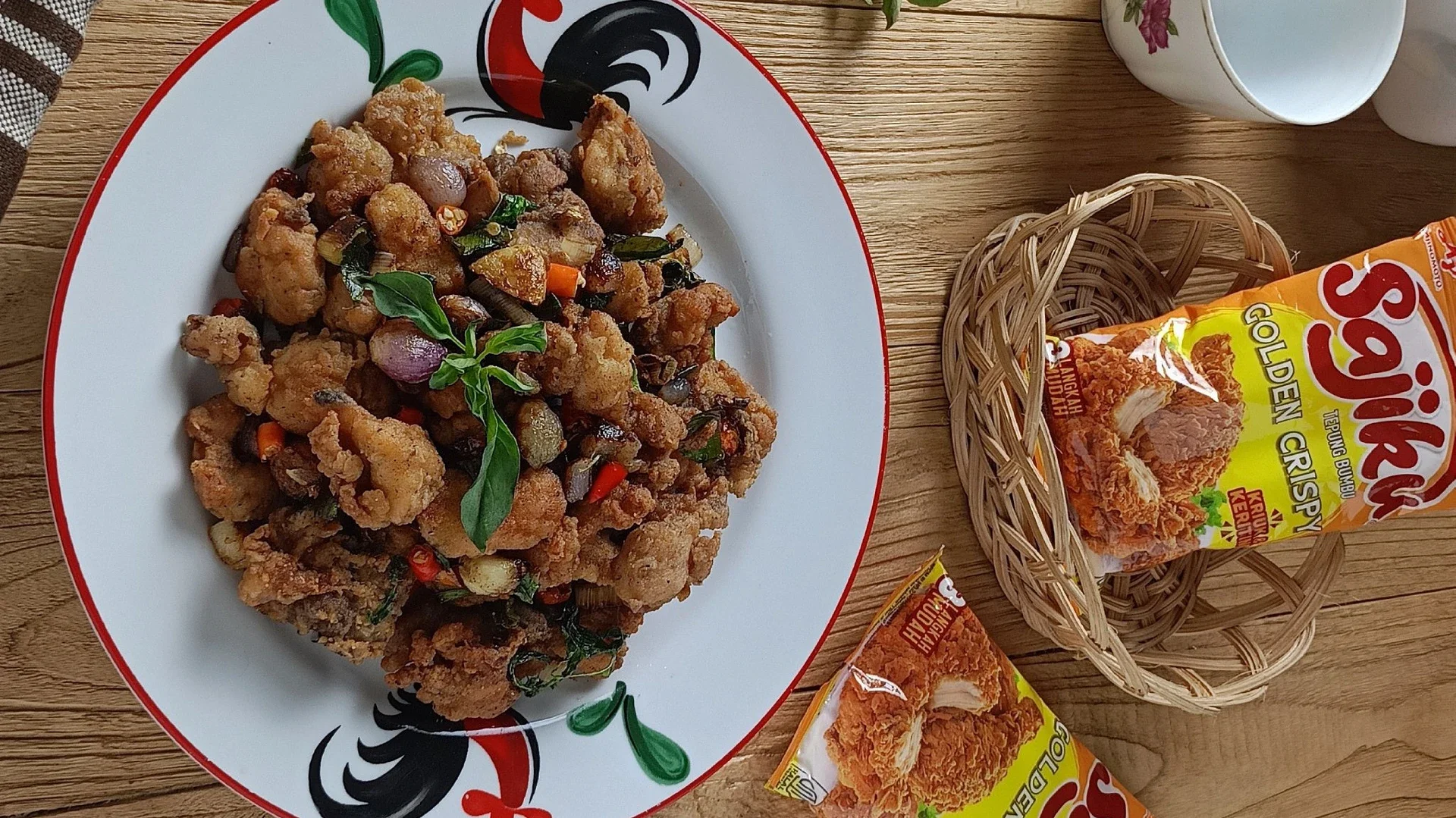 Ayam Pok Pok Sambel Bawang Kemangi