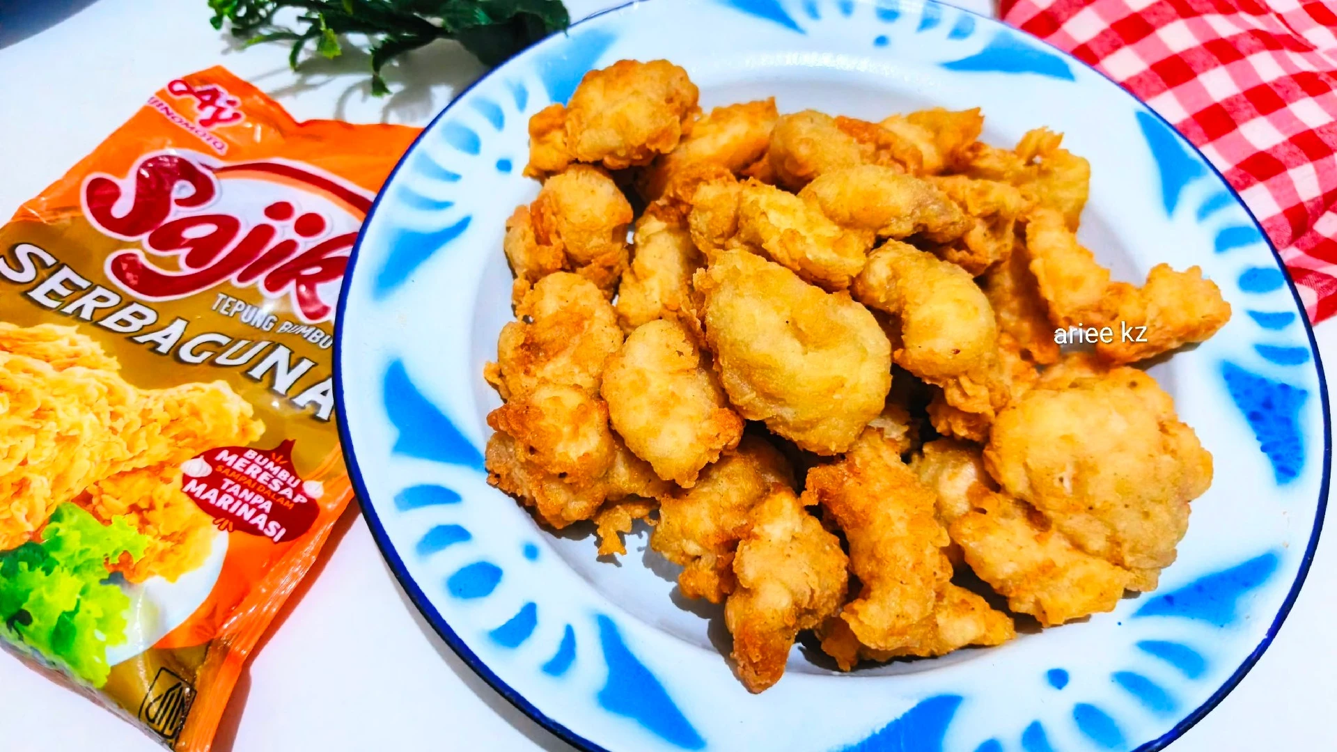 Ayam popcorn sajiku